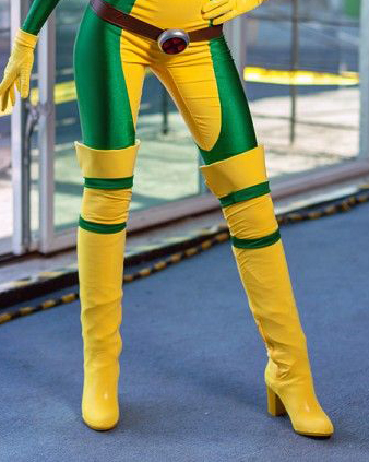 Z Rogue Thigh High Boots Cosplay